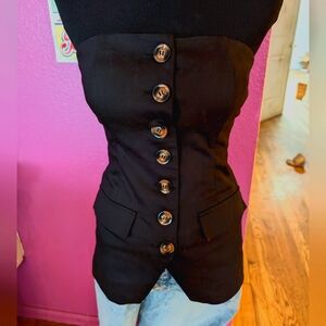 The Favorite Daughter Phoebe Bustier Top Size 2